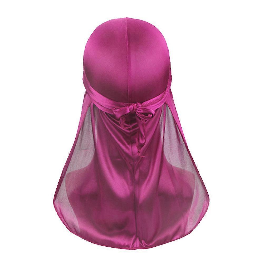 Elastic Durag Silk Durag Για Άνδρες Γυναικεία Waves Καπέλο Νύχτας Unisex 20X10CM 1τμχ