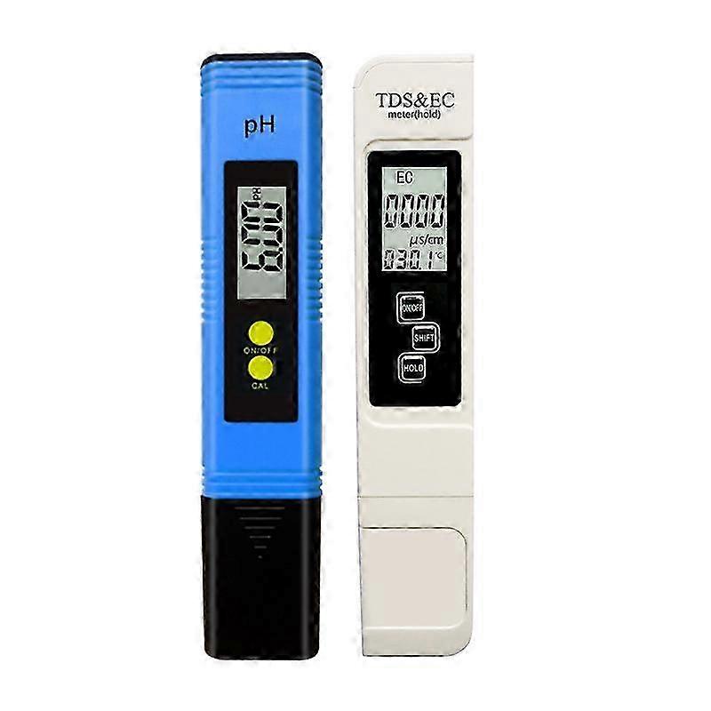 5 in 1 Water Quality Tester with LCD Display, Digital pH, TDS, EC and Temperature Meter