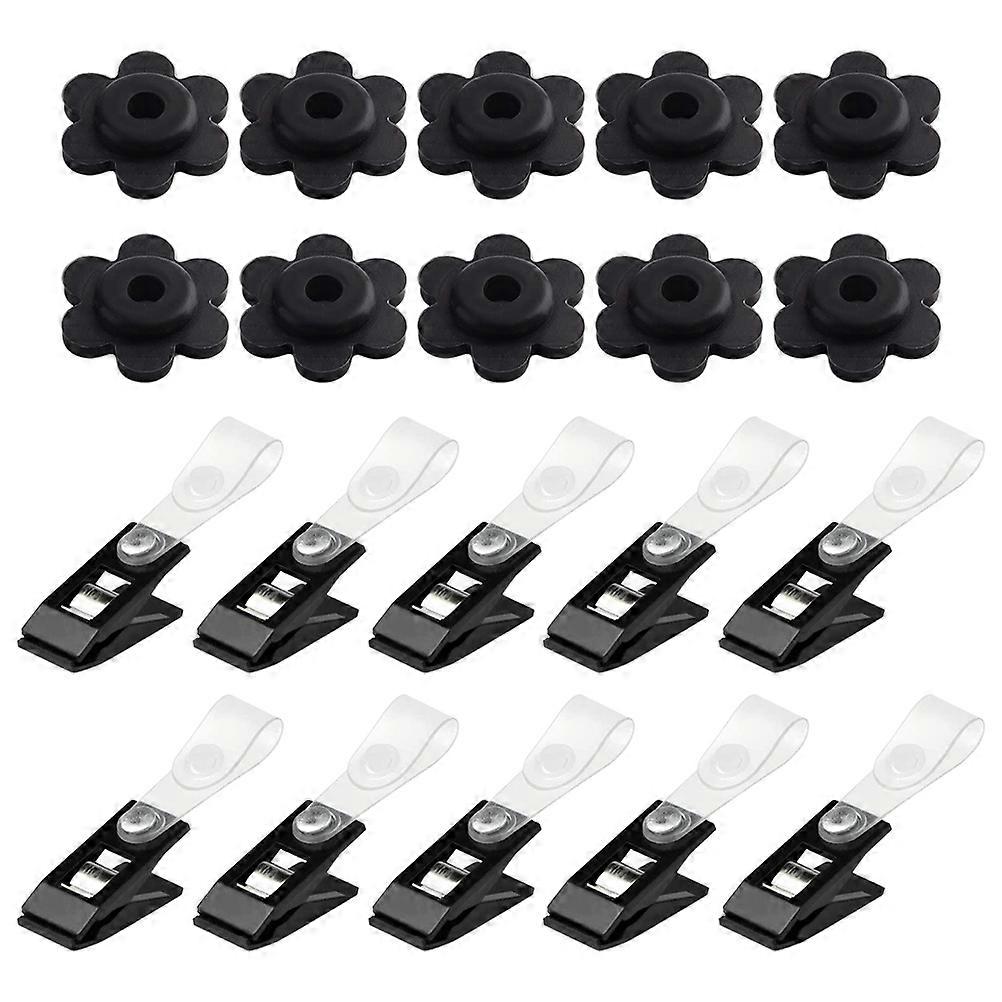 Windproof Flag Clips Garden Flag Stoppers Prevent Falling Off for Set