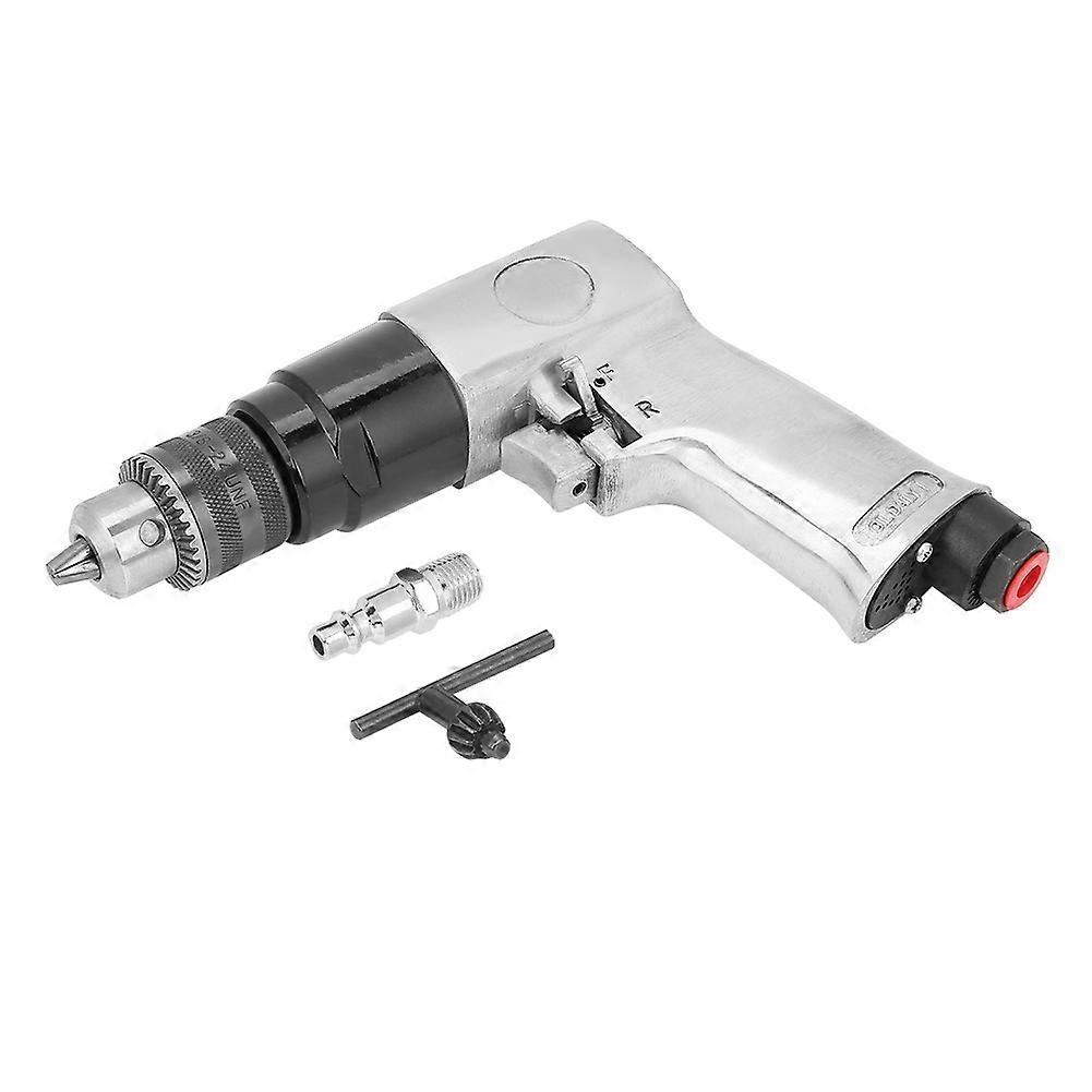3/8" 1700rpm High speed Pneumatic Drill Reversible Rotation Air Drill Tool for Hole Drilling