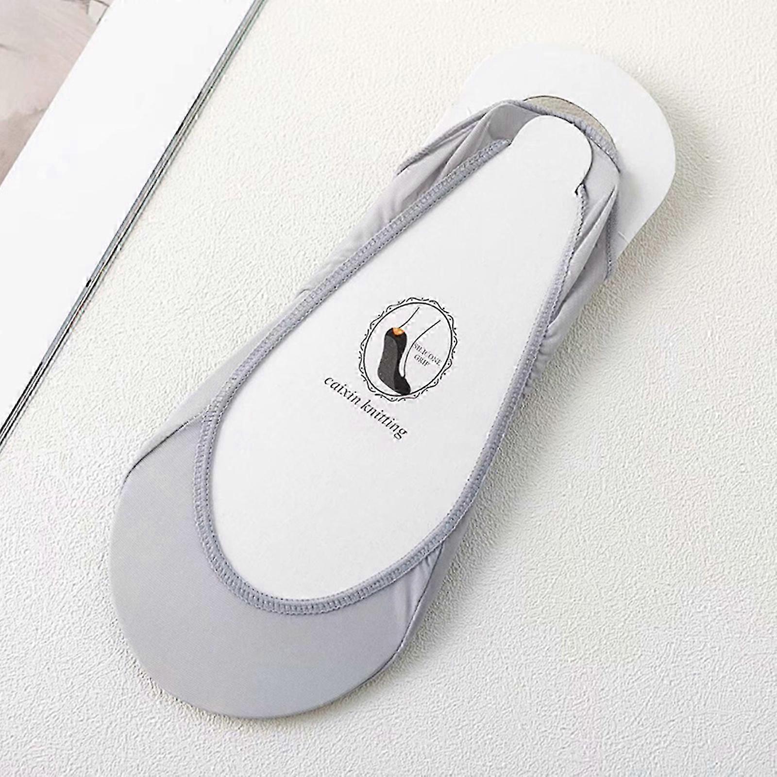 女性のためのフットクッションの4ペアソックススタイルのボールハイヒールのための通気性のある快適なボートソックス