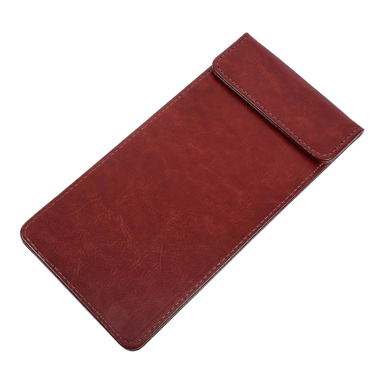 Multi Functional Menu Clipboard with Faux Portable Magnetic Buckle for Restaurants Cafes and Bars