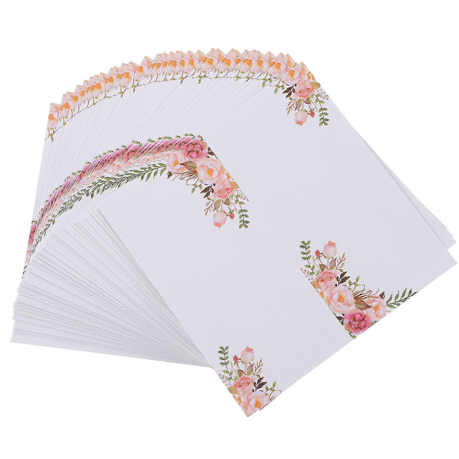Table Name Cards Information Display Simple Design For Wedding Occasions 10.00X10.00X0.10CM 50Pcs
