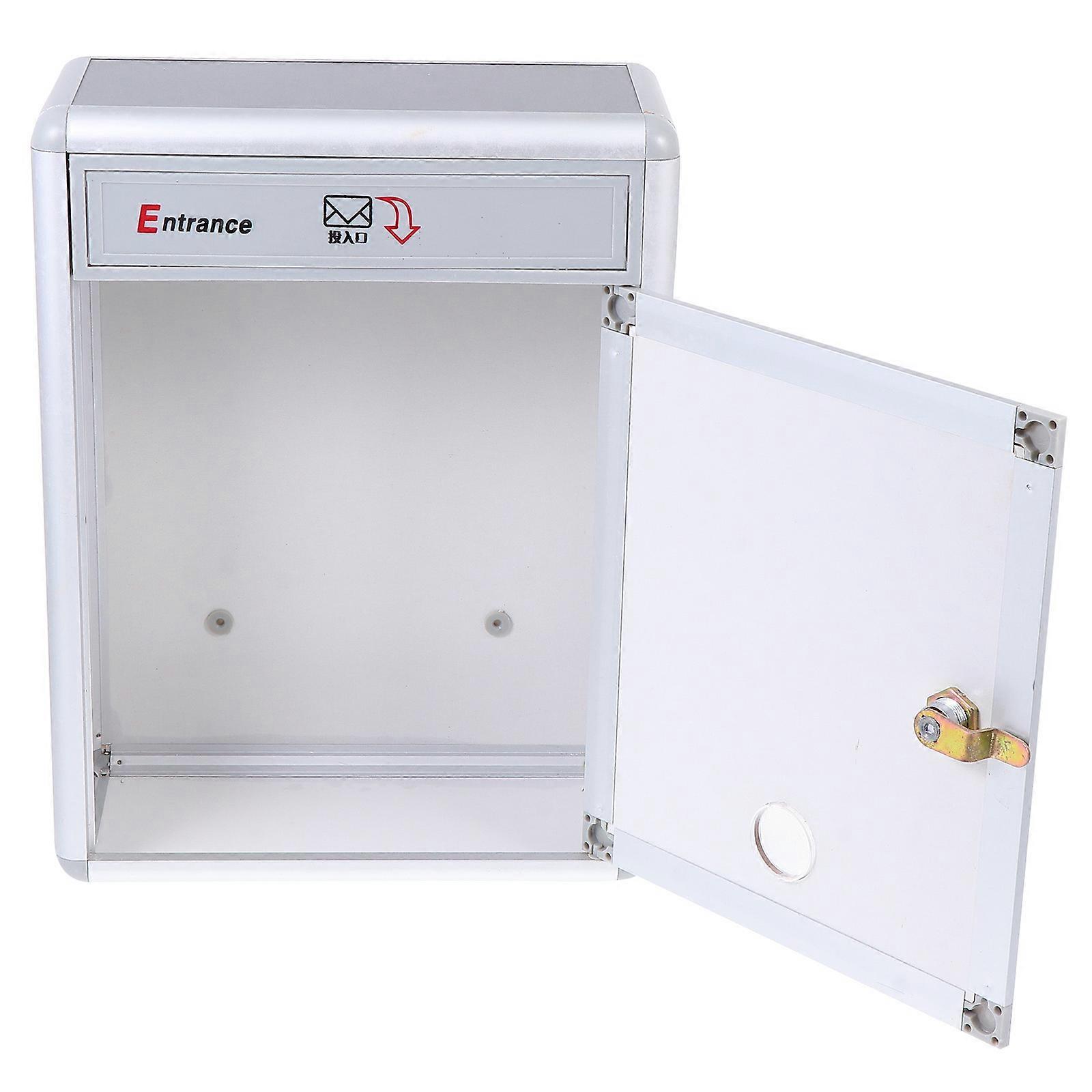Multi Color Aluminum Alloy Letter Box for Home Use Large Capacity Wallmounted Mailbox 100% Durable