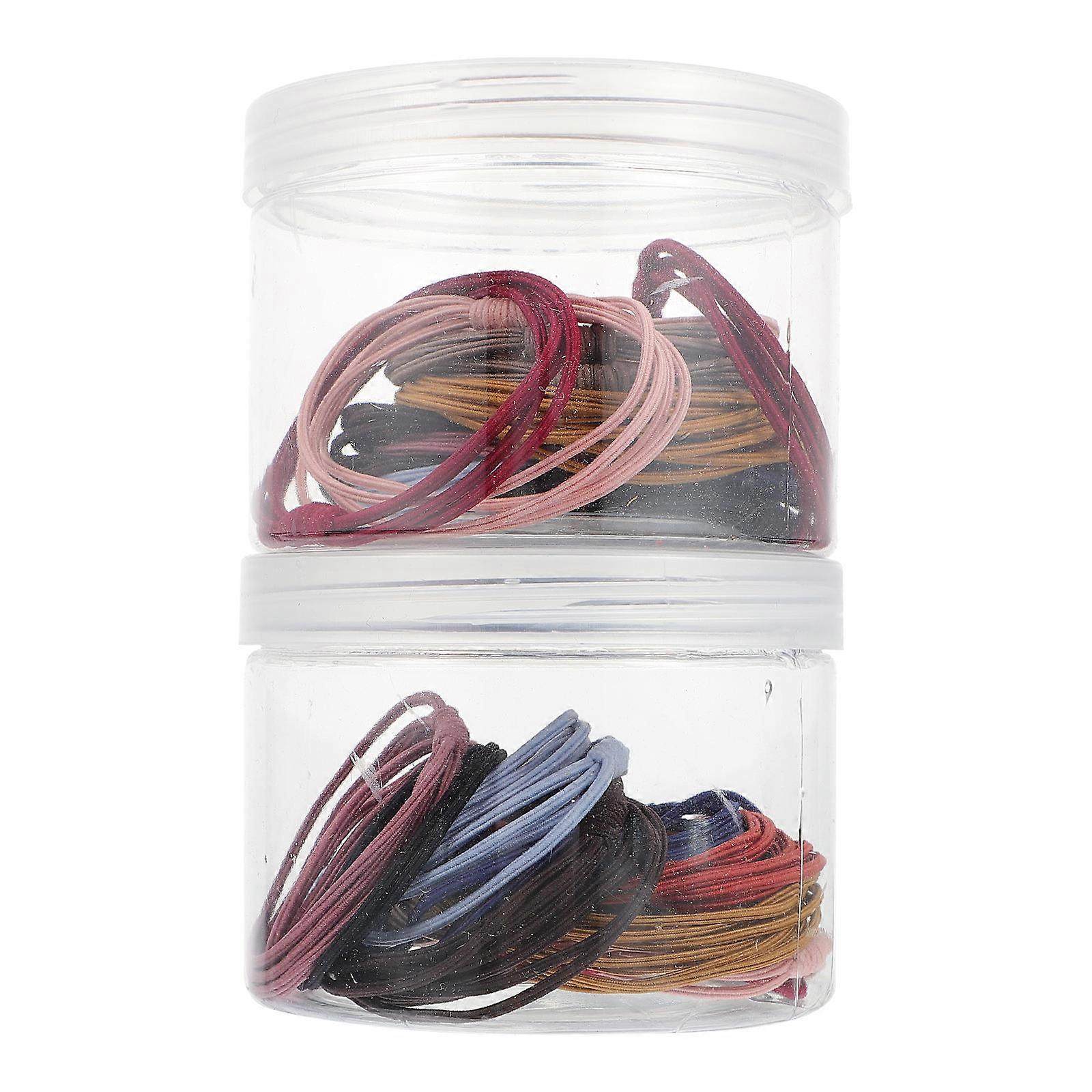 High-Elastic Exercise Hair Tie All-Match Hair Accessories for Children Simple Style Daily Use 40Set