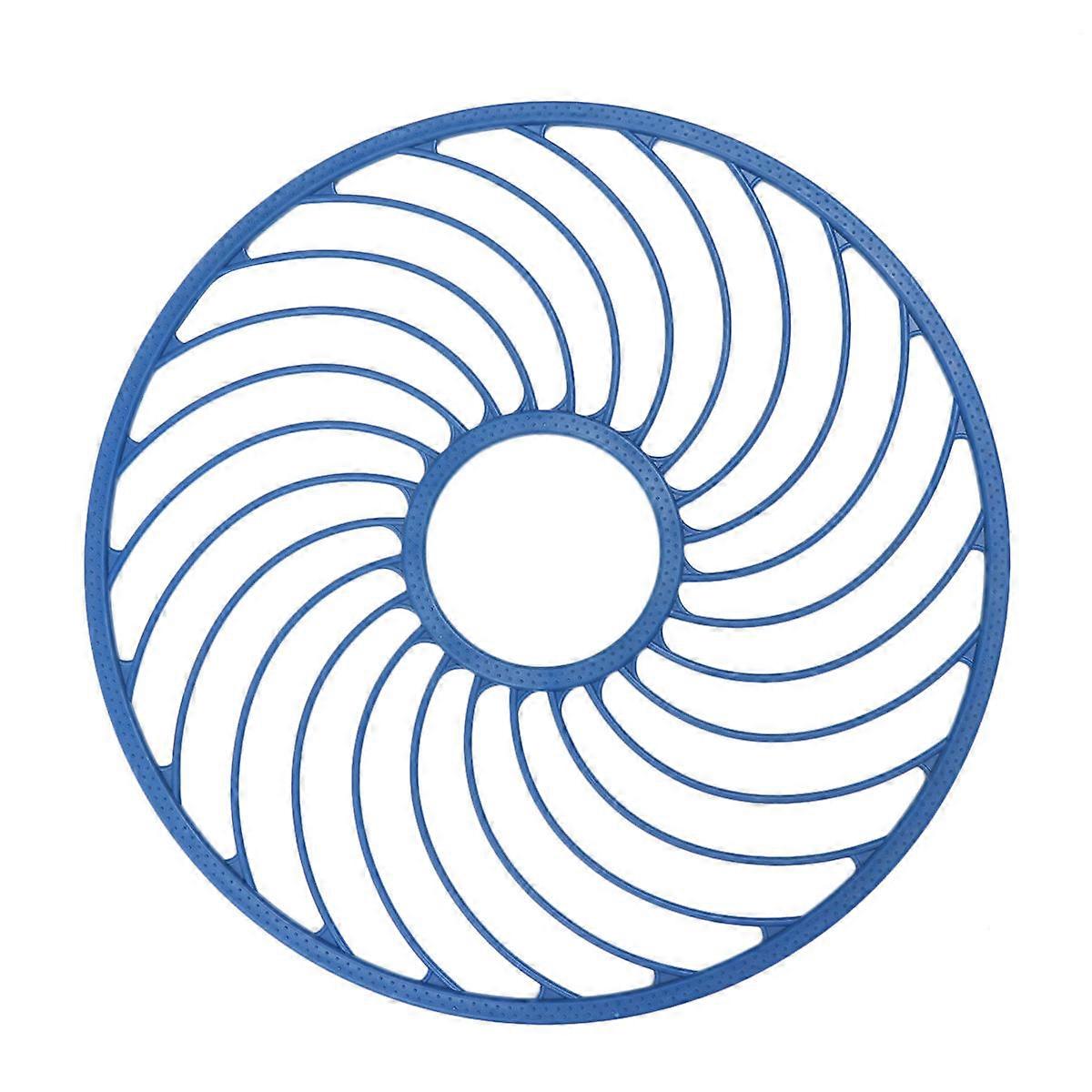 キャスティングネットスローディスクラウンドプラスチックスローネットディスクアウトドアアクティビティ用60CM直径60CMブルーウォーターエントリー1PC