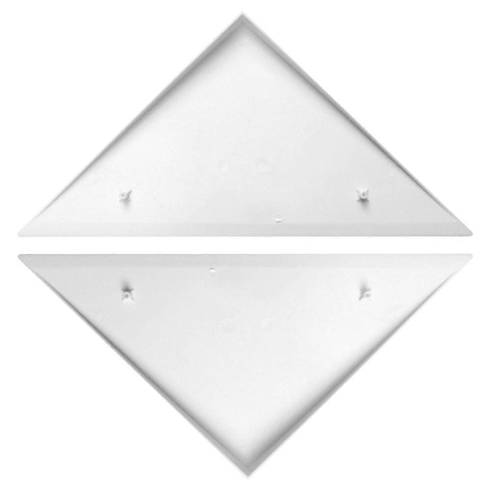2PCS Triangle Corner Protectors for Foosball Table Plastic Edge Guards Supplies for Home Office and Game Rooms