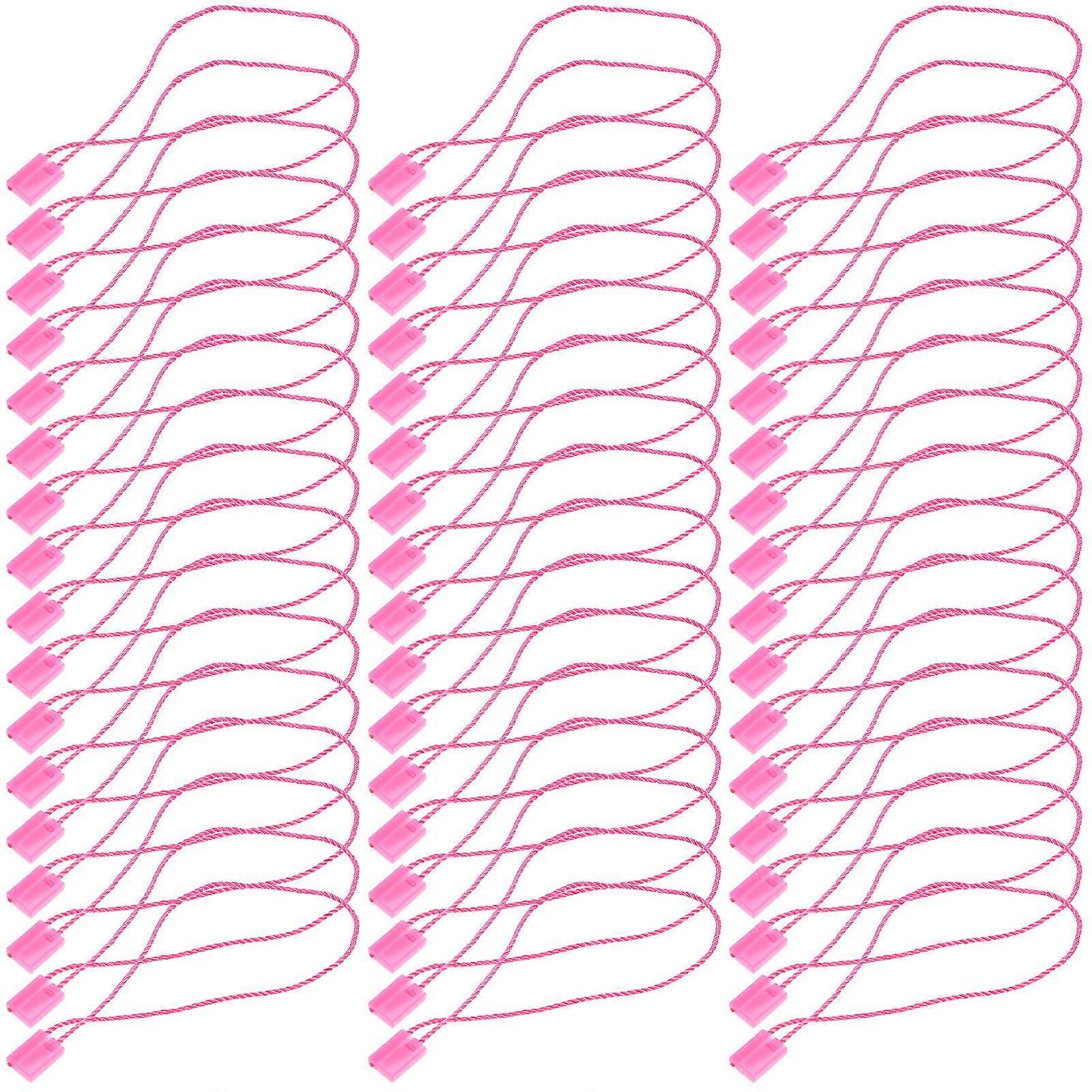Rosy Clothes Tag String with Fastener for Durability and Versatile Use 950pcs