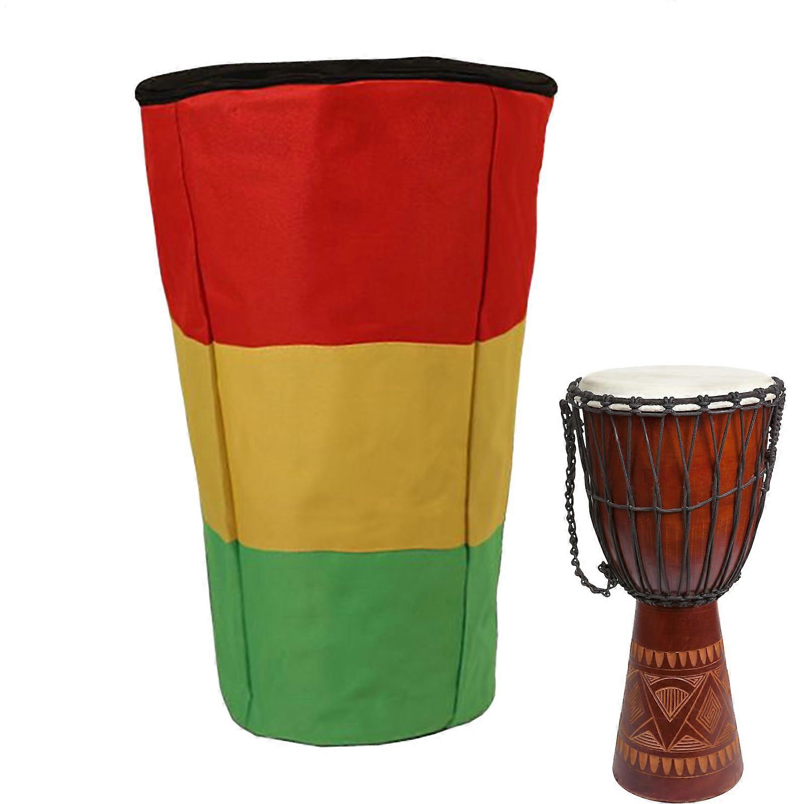 African Drum Storage Bag Oxford Fabric Storage Bag for African Drum Large Case for Musical Instruments for Musicians Teenagers Performers 13 Inch