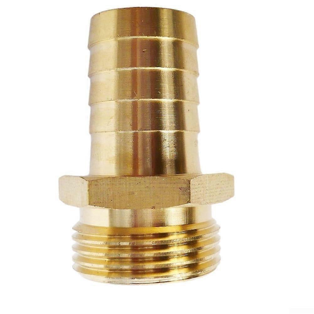 Schlauchadapter 2 brass fittings BSP external thread 1inch male x 25mm