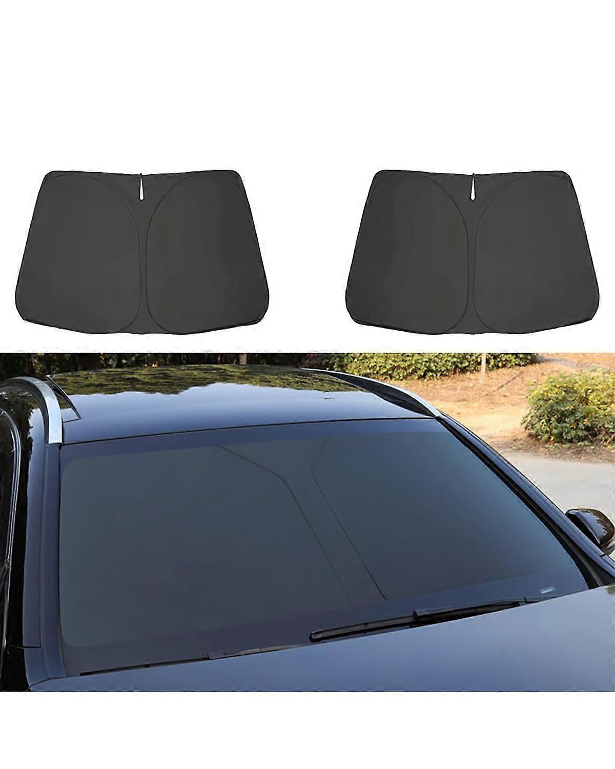 Car Sun Shade Magnetic Roller For MG ZS 2017 Windshield Frame Curtain UV Blocking, Compatible With MG ZS 2017