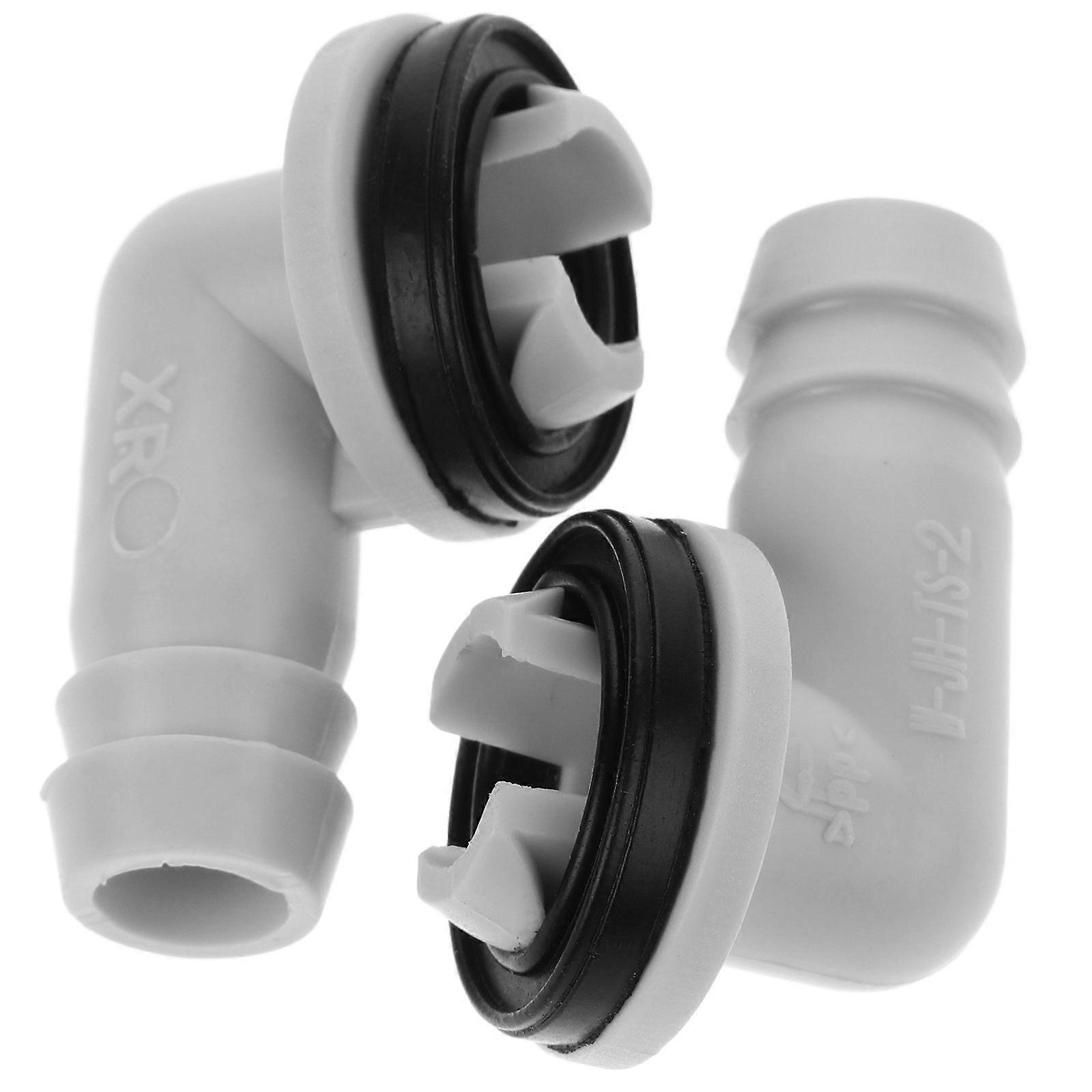 2pcs Air Condensing Units Hose Connector Plastic Ac Drain Hose Connector Ac Draining Hose Joint