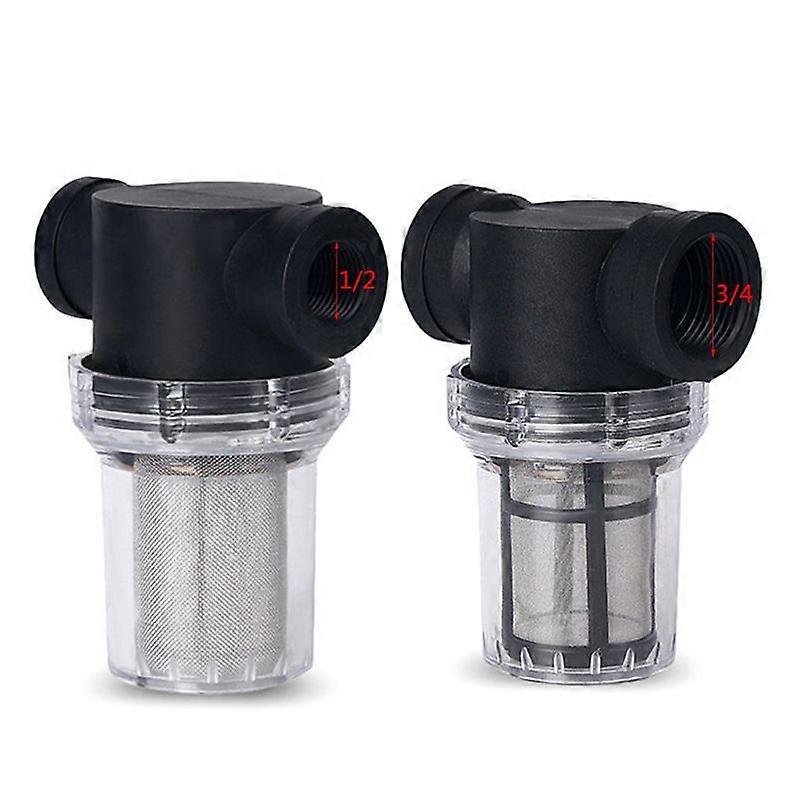 新型 1/2' 3/4' 灌溉通用过滤水泵净化花园管道