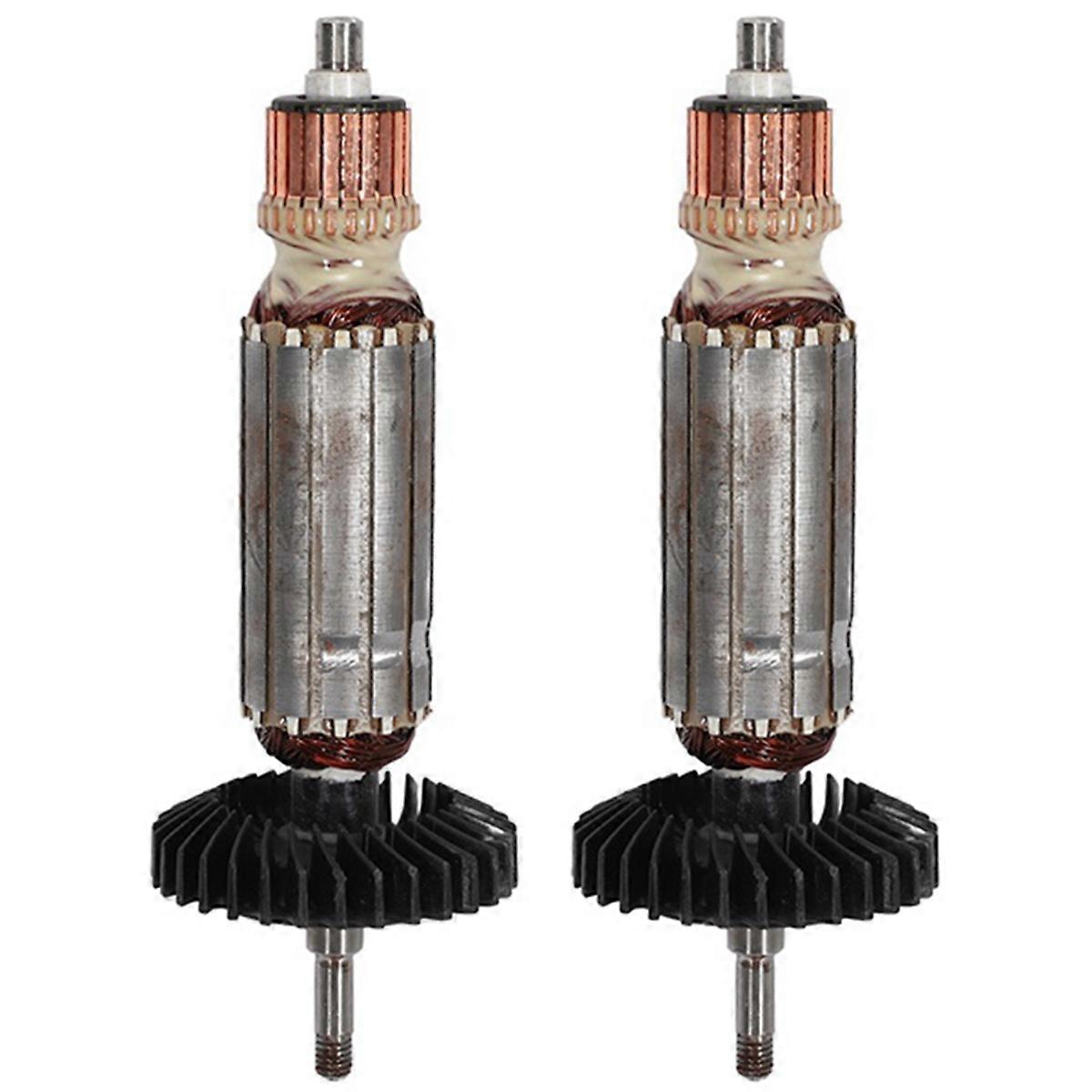2X AC220-240V Armature Rotor Motor for Angle Grinder GA GA5030 GA4530 GA4030 GA5034 GA4534 GA4031 GA