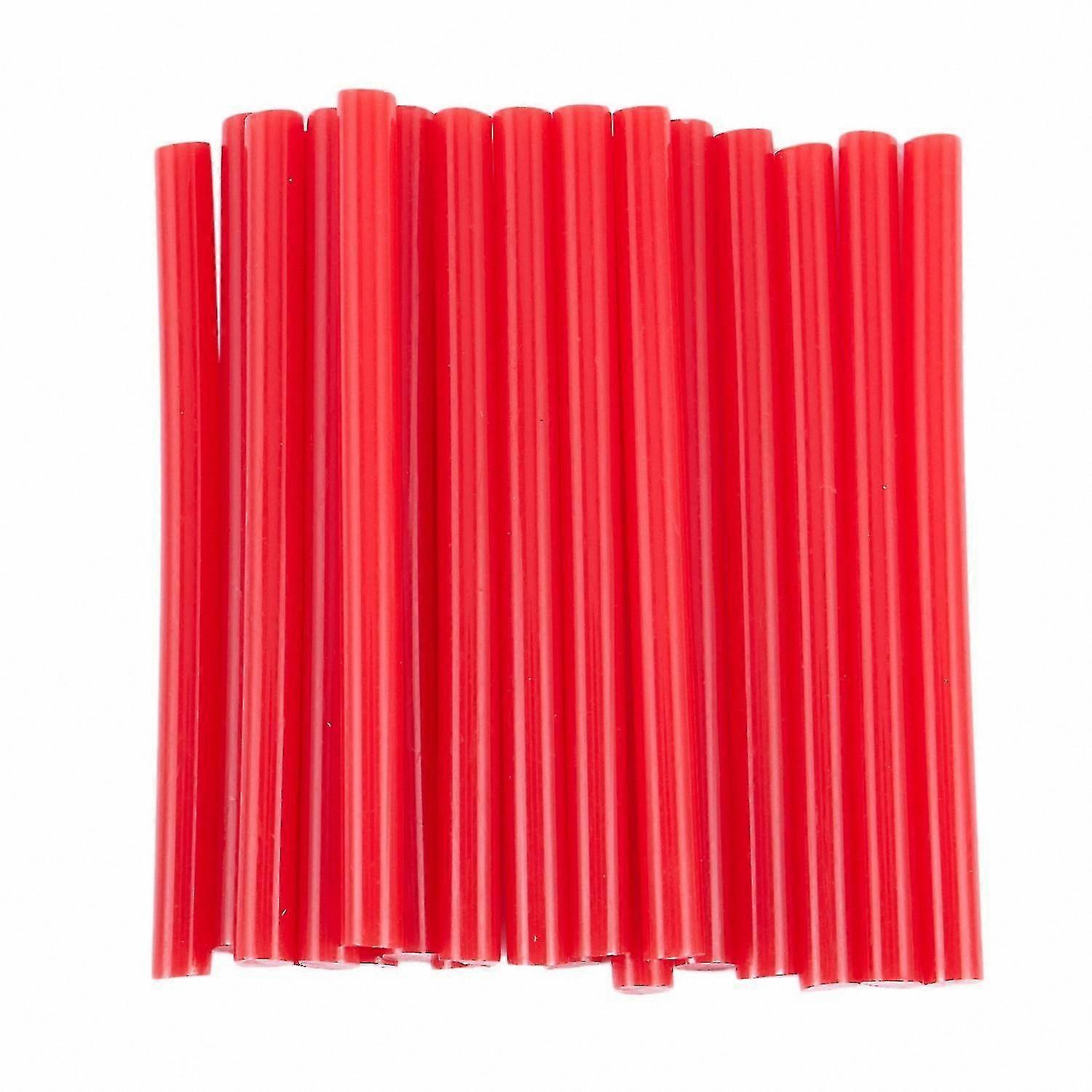 Red Hot Melt Glue Sticks 7x100mm, 20pcs for Crafting and DIY Projects