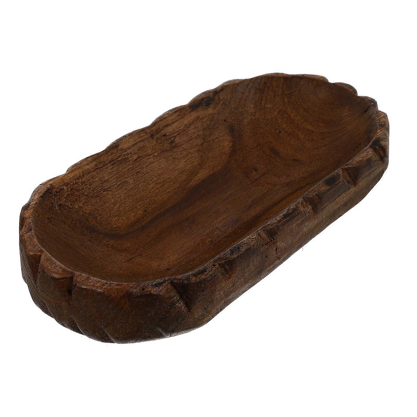 Brown Fruit Dish for Storage and Practical Small Household Items