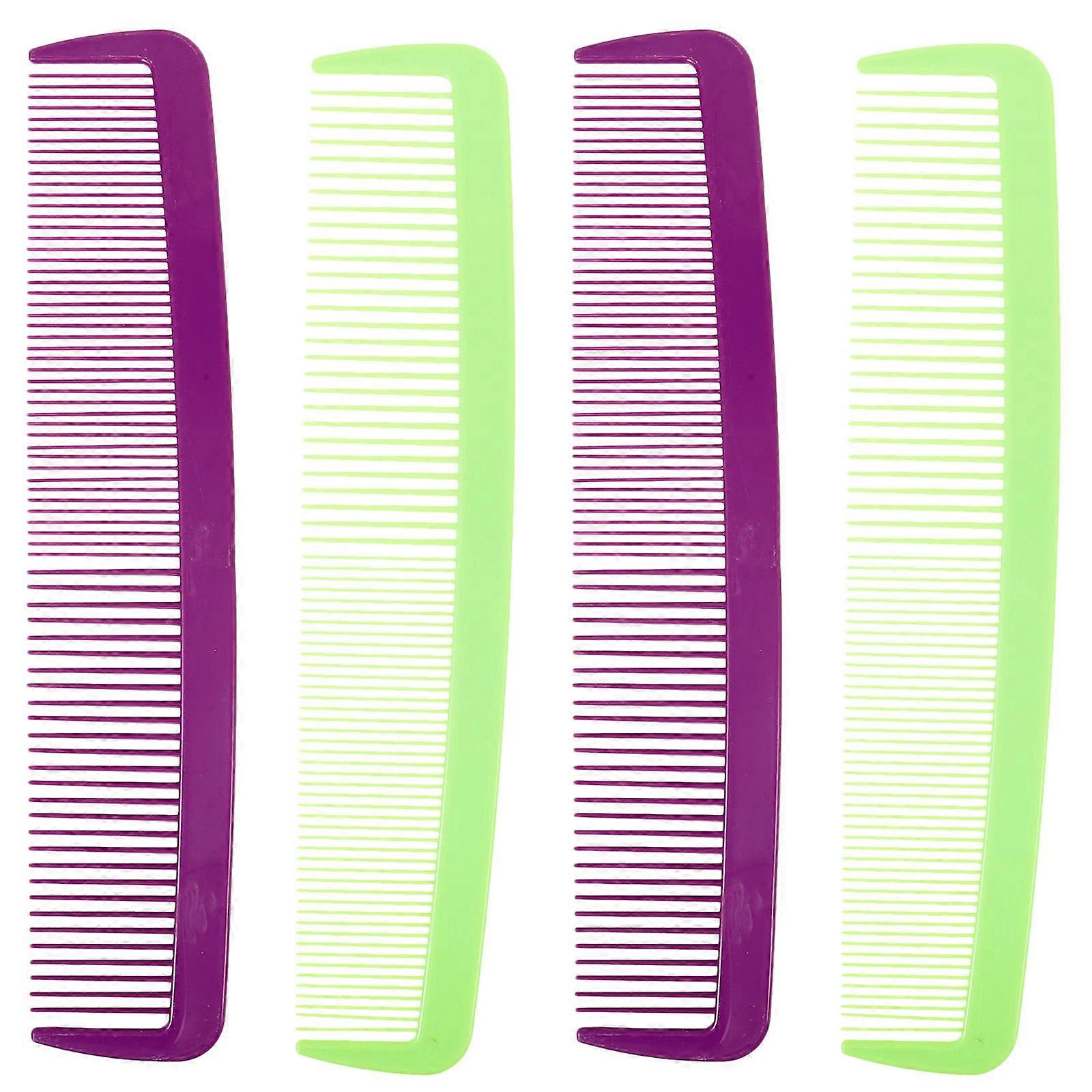 Huge Comb Fun Accessory Designed For Halloween Gatherings Colorful Style 37.60X7.50X0.30Cm 4Pcs