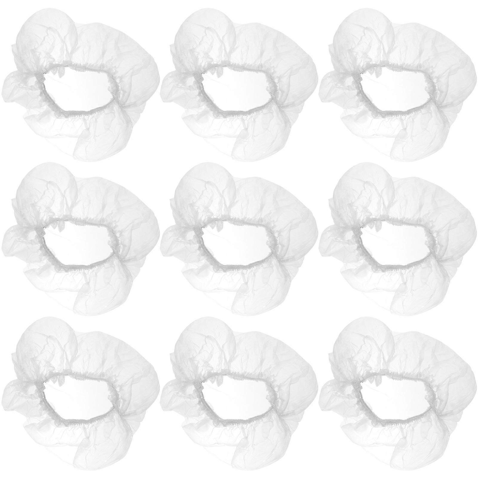 Reusable Stretch Food Covers for Kitchen Transparent PE Material Lightweight Portable Fits Multiple Sizes