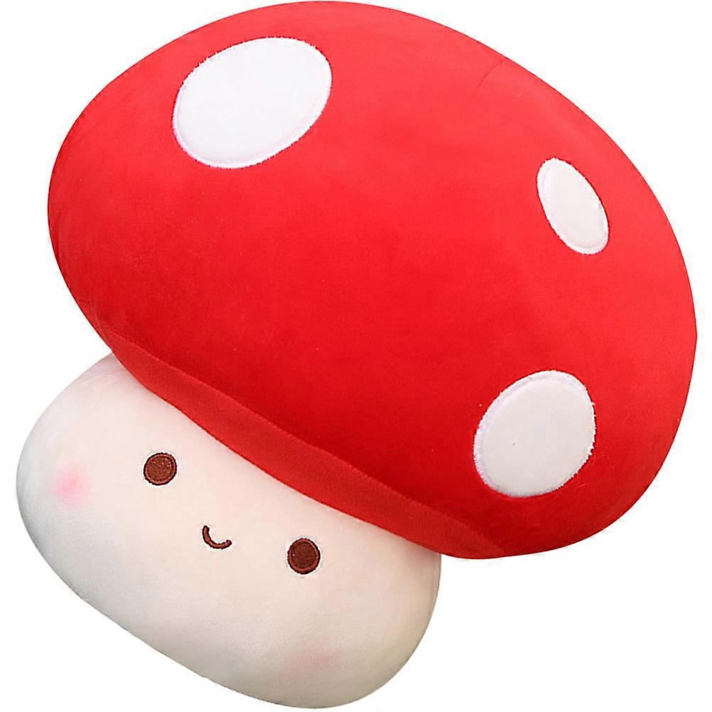 Mushroom Shape Throw Pillow Cushion For Car Bed Sofa Couch Multi Color Decoration Resting 1Set