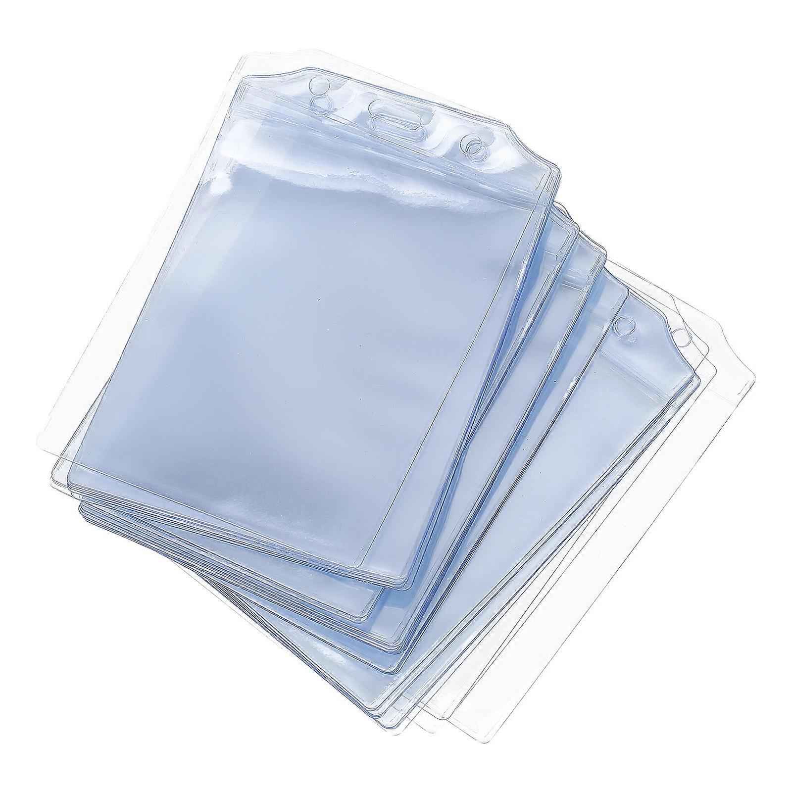 Clear Badge Holder for Protection Made of PVC Material Great for Professional Use 50 Pieces