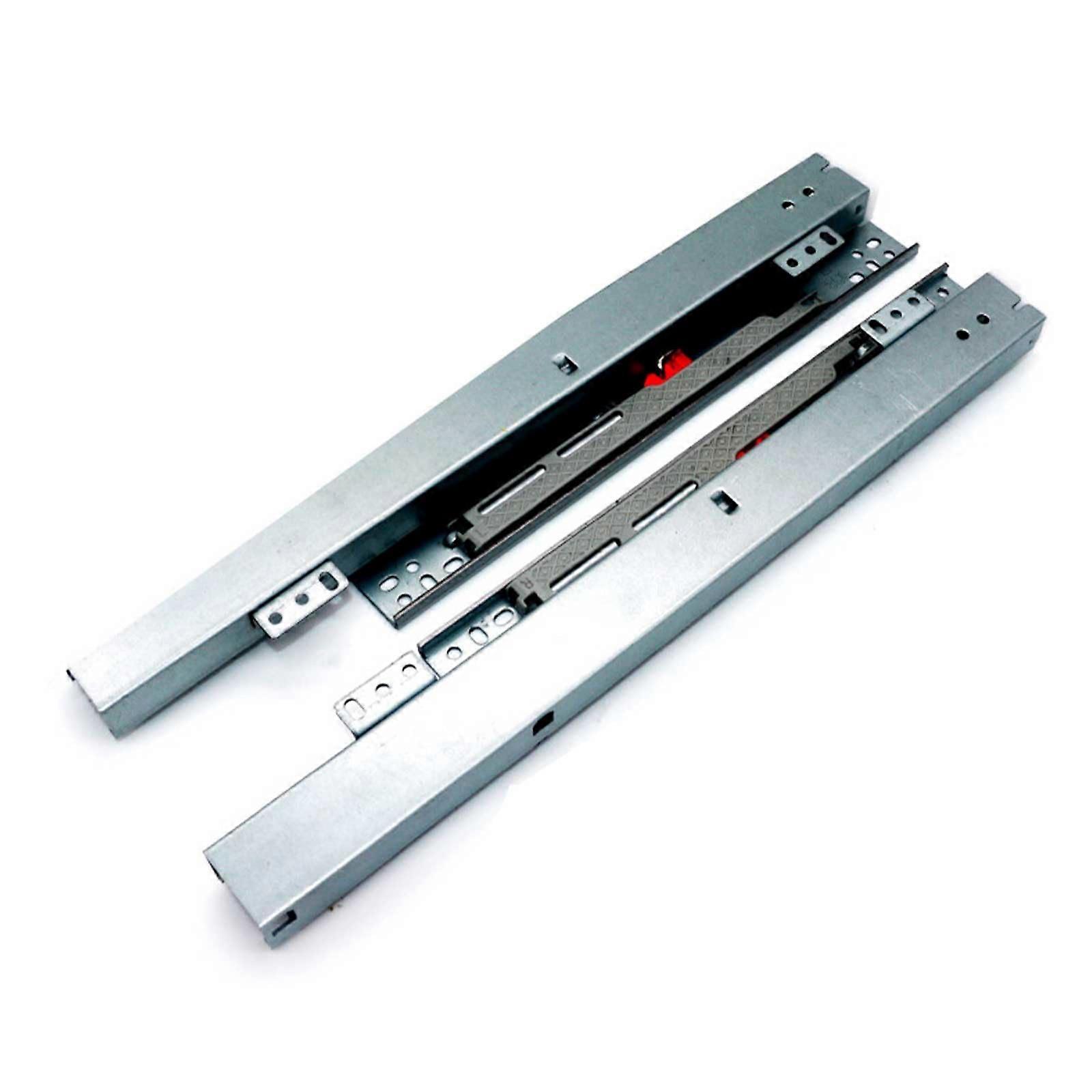 Heavyduty drawer rails for floor mounting, 50 kg triple full extension, 1 pair