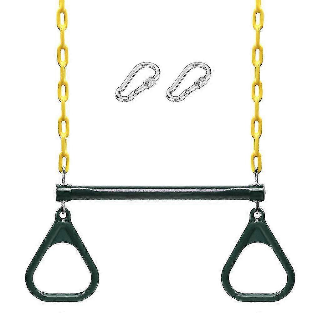 Trapeze Swing Bar And Rings Heavy Duty Playground Swing Set