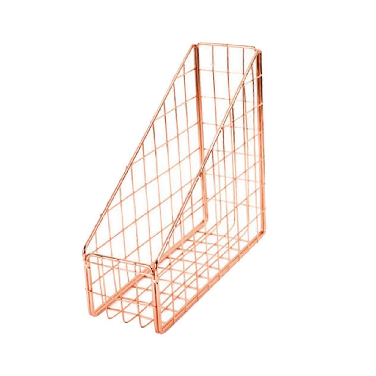 Document holder Wrought iron in Nordic style Document storage Desk organizer for office Book organizer Spacesaving