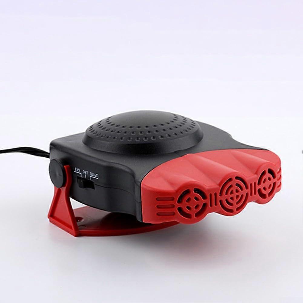 Car Windscreen Defroster 12V Car Heater Snow Mist Eliminator Electric Heater In A Box Red