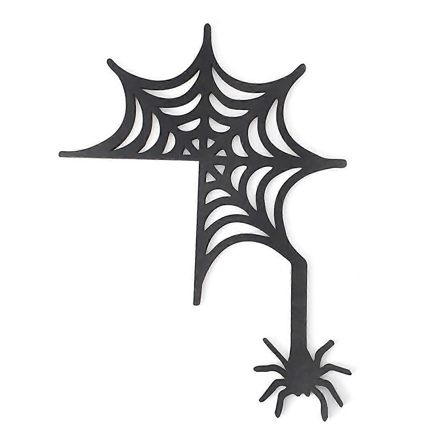 For halloween door corner sign decoration spider