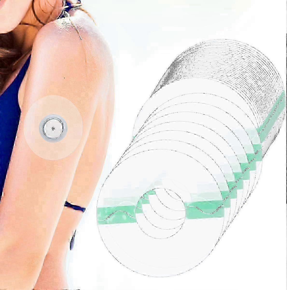 60 Packs Freestyle Libre 2 Sensor Covers Waterproof