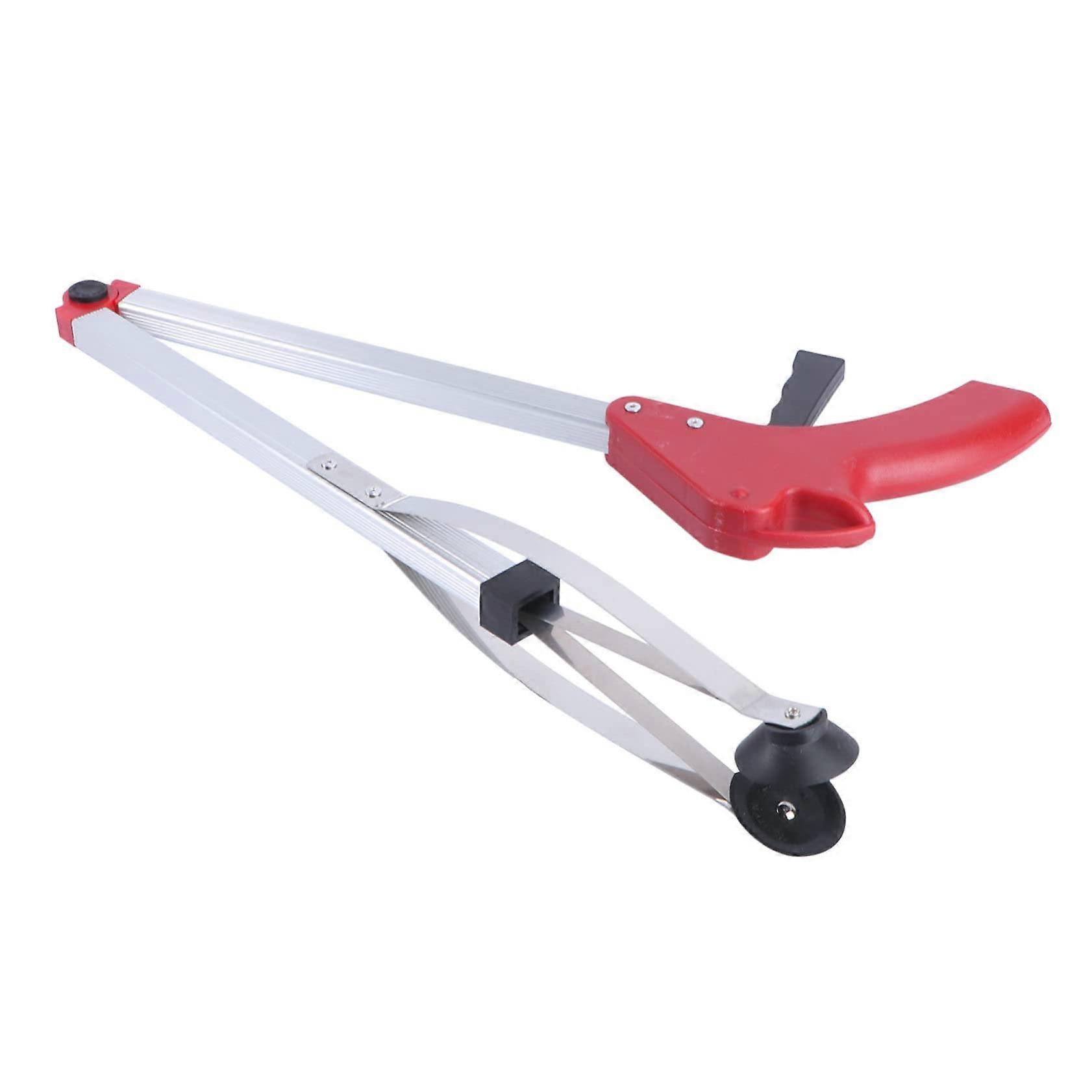 1 x folding garbage tongs, foldable grabber, rubbish collector, reacher