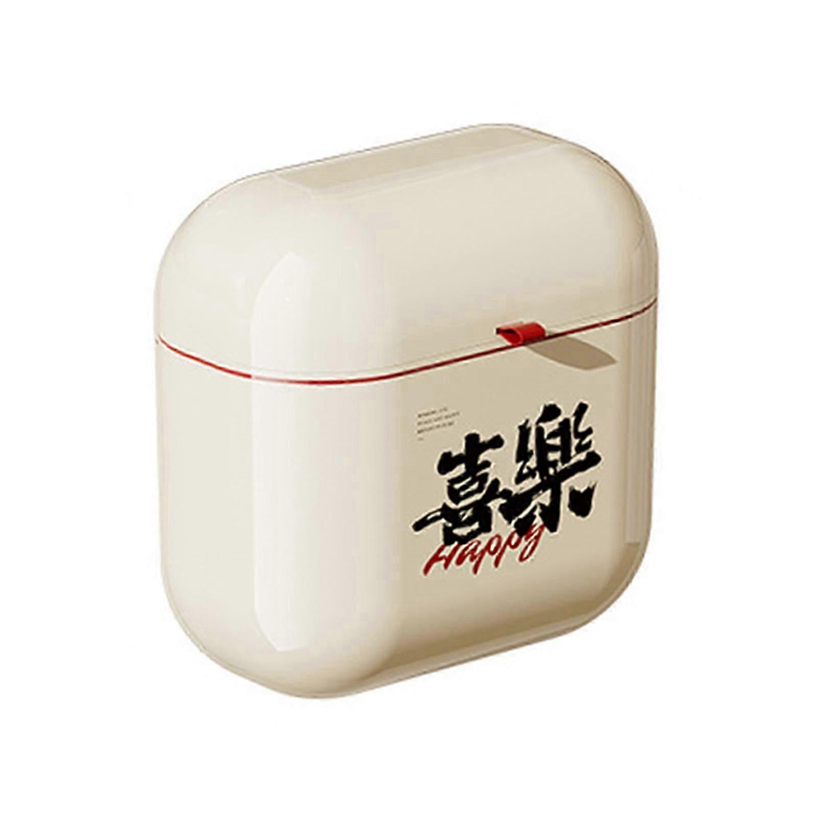 Wall Mounted Garbage Can 9L/12L Capacity Trash Bin for Kitchen Bathroom Car with