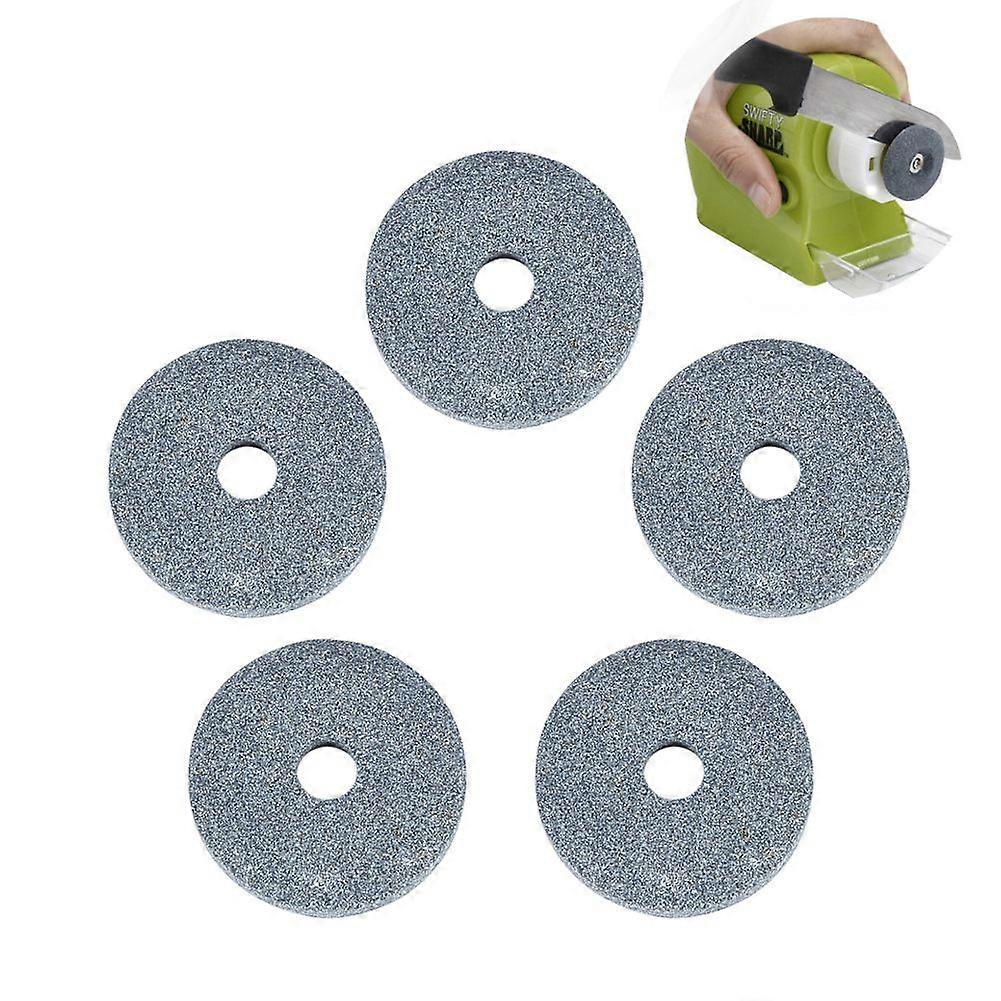 5 Pcs Multifunction Mini Electric Knife Sharpener Whetstone Grinding Wheels