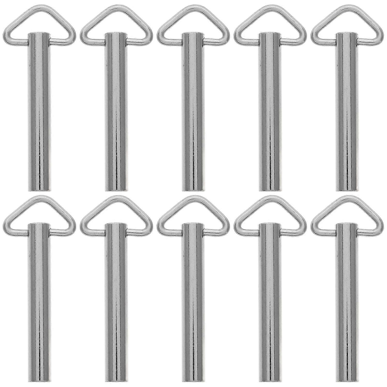 Winding Keys for Windup Musical Box with 10Pcs Silver Replacement