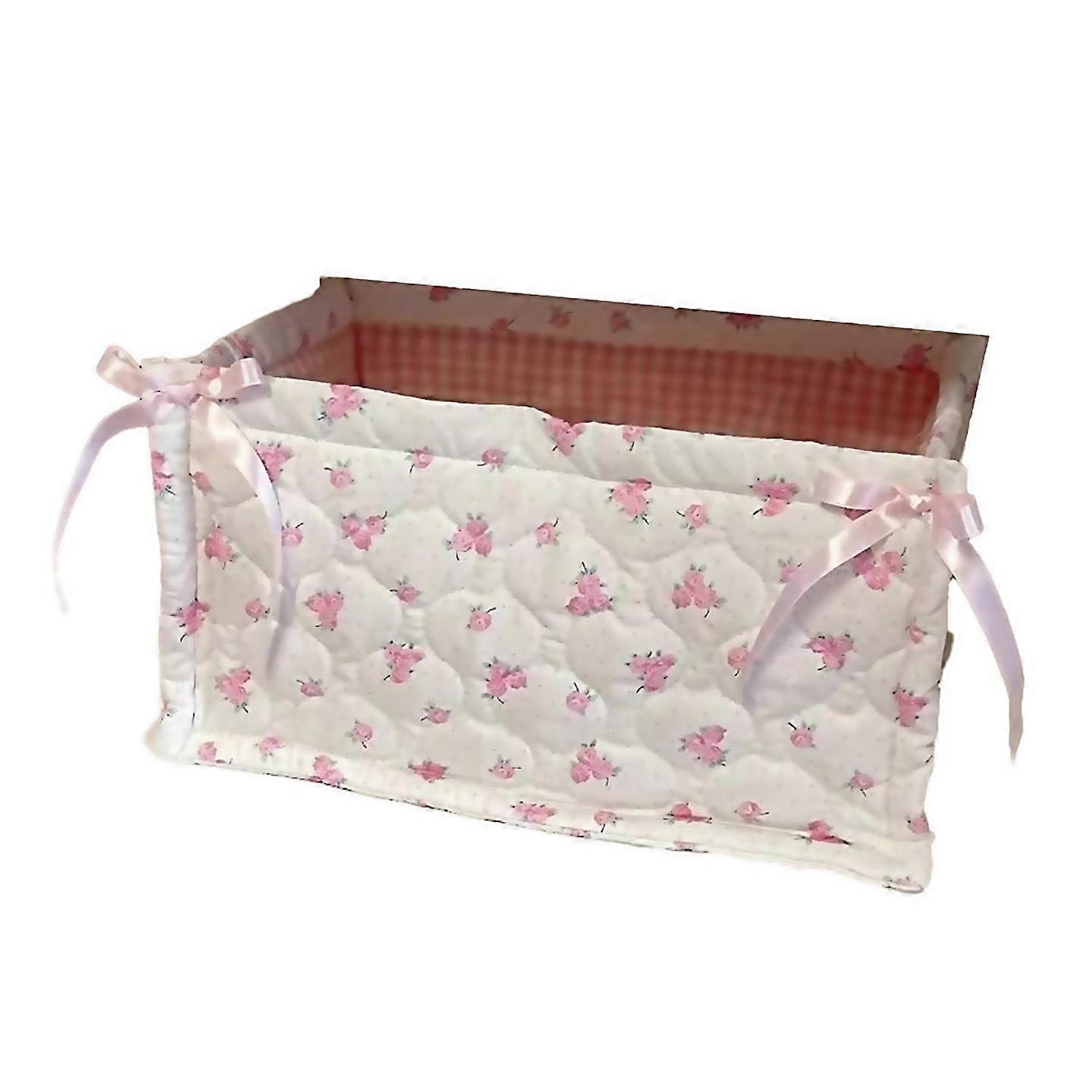 For 1pcs Square Storage Basket Desktop Organizer Storage Basketd