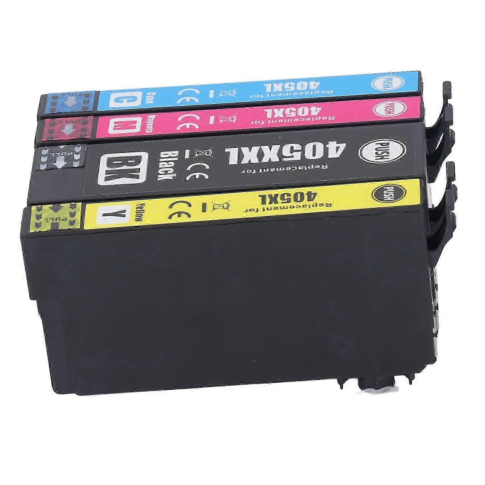 4PCS Ink Cartridge Smooth Output BK C M Y Printer Ink Cartridge Set for WorkForce Pro WF 3820DWF