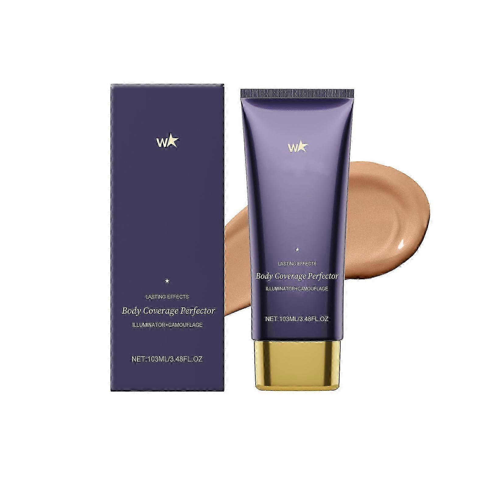 All Over Complexion Perfector, Body Coverage Perfector, Waterproof Long-Lasting Body Foundation Cream - Full Coverage