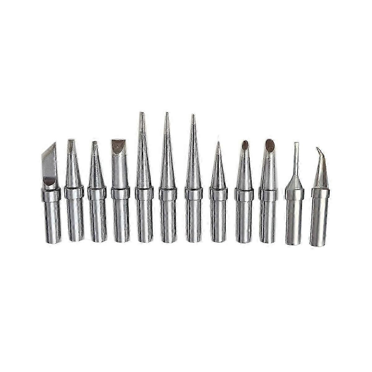 12Pcs Replacement Soldering Iron,ET Tips for Weller WE1010NA WES51 WESD51 PES51 WEP70 Soldering Tips