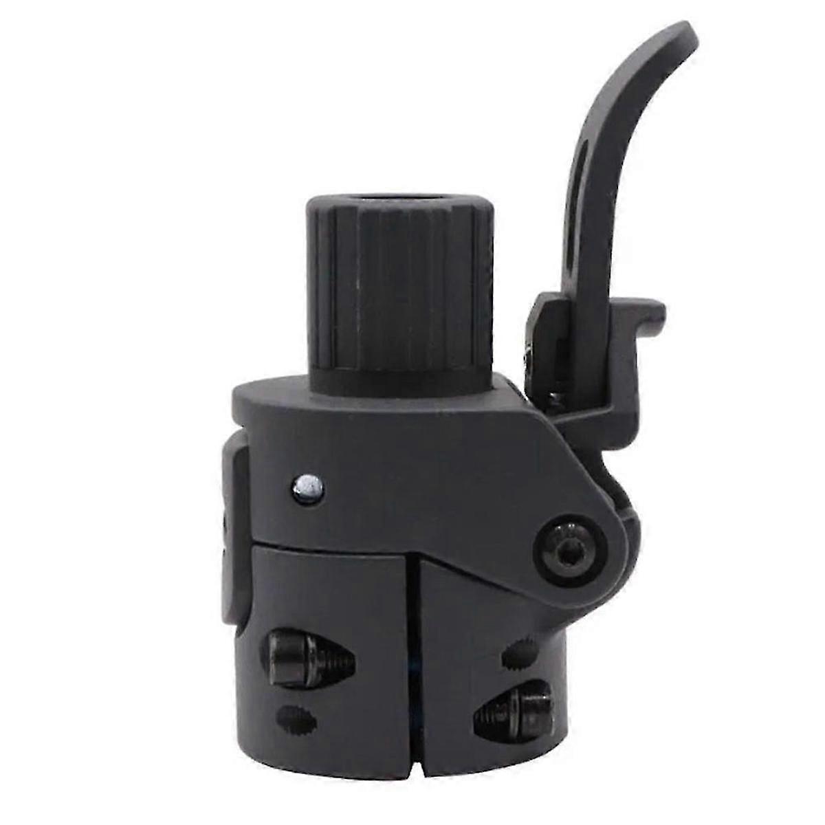 Front Folding Pole Base compatible with MI 3 Electric Scooter Metal Folding Rod Base Hook Folder Lock Replacement Parts
