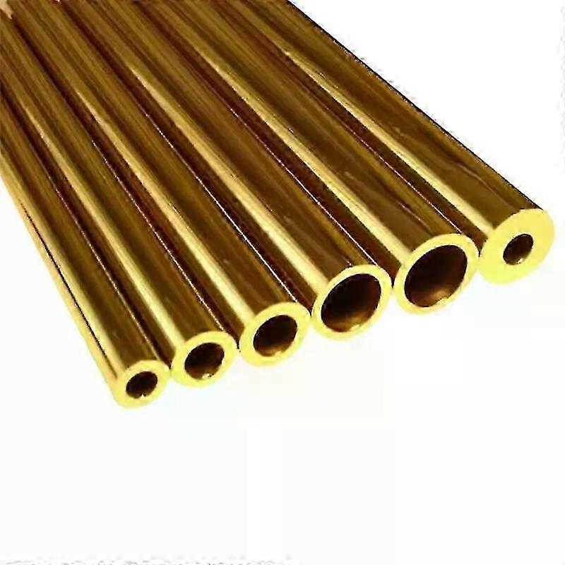 2pieces Brass round Tube 250mm length Brass Pipe OD 2mm 3mm 4mm 5mm...