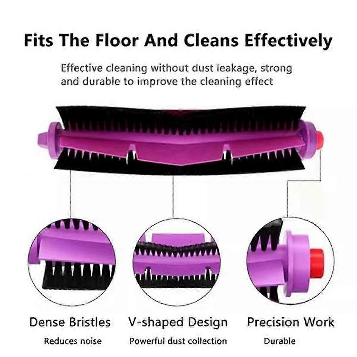 25PCS For V12 Robot Vacuum Cleaner Replacement Parts
