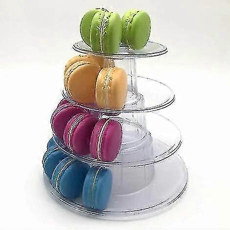 4-tier Macaron Display Rack