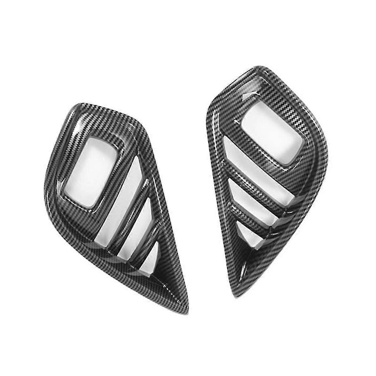 Automobile front fog lamp cover, suitable for 2020 - 2021 models, made of ABS material, dust-proof and anti-corrosion
