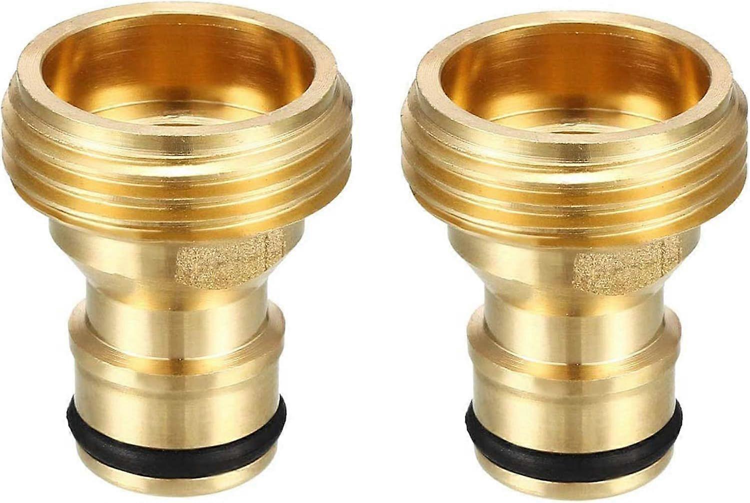 3/4" male thread brass quick coupling. Copper 3/4" BSP hose connector.