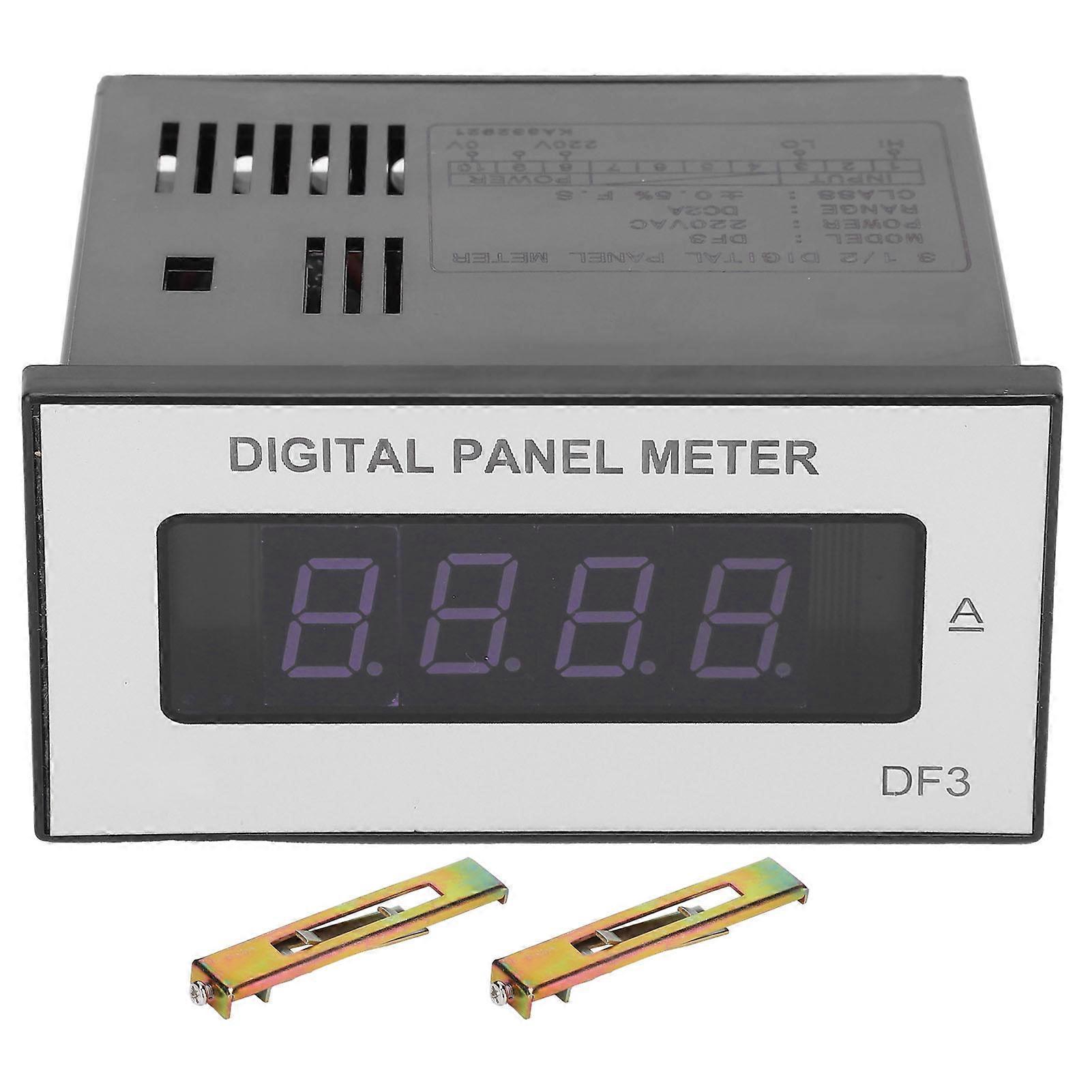 BERM 3.5 Digit Digital Current Meter, DF3 DC2A 220V Digital Voltage Meter