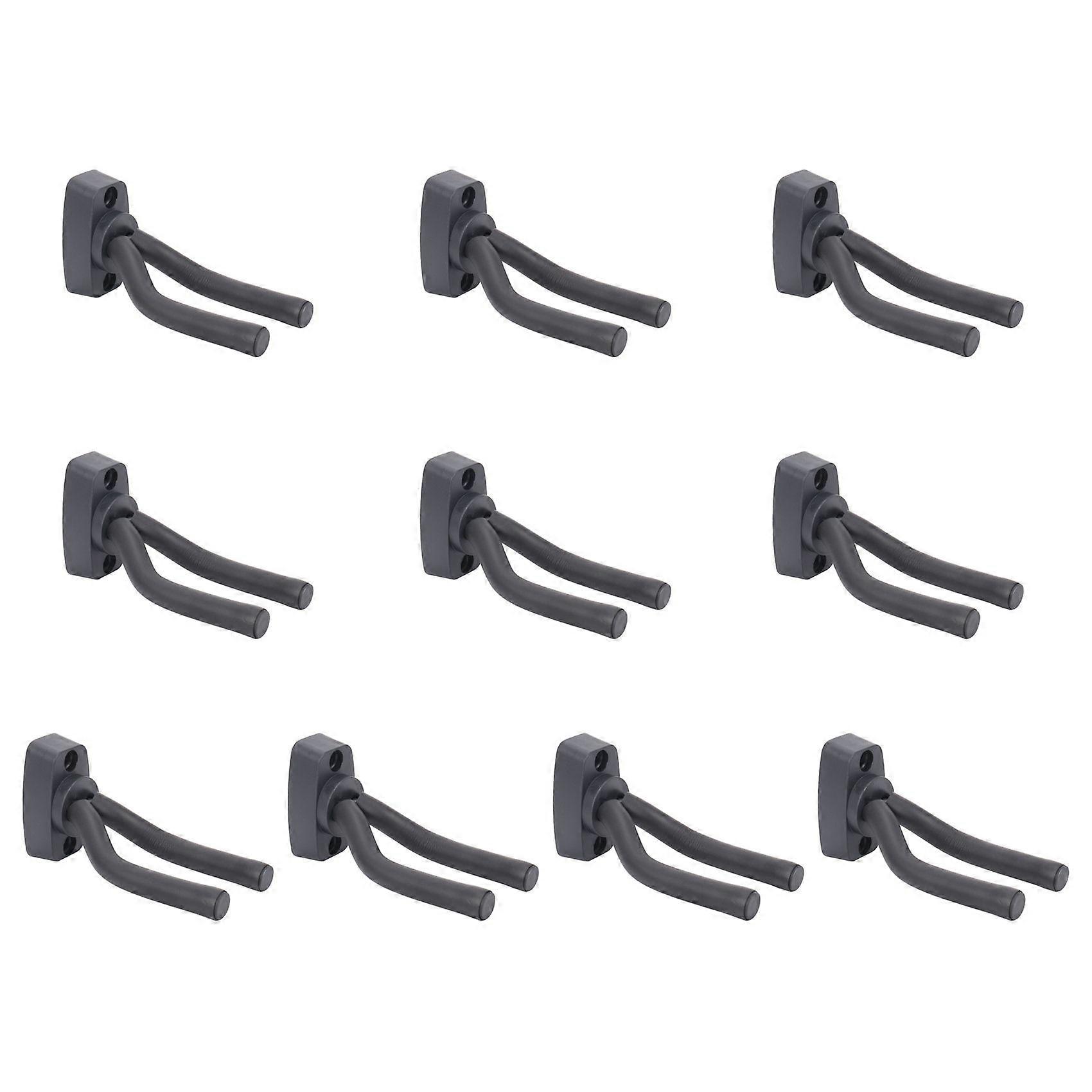 10Pcs Guitar Stand Guitar Hanger Holder Hook Rack Stand Wall Mount Home Studio Display for Guitar B