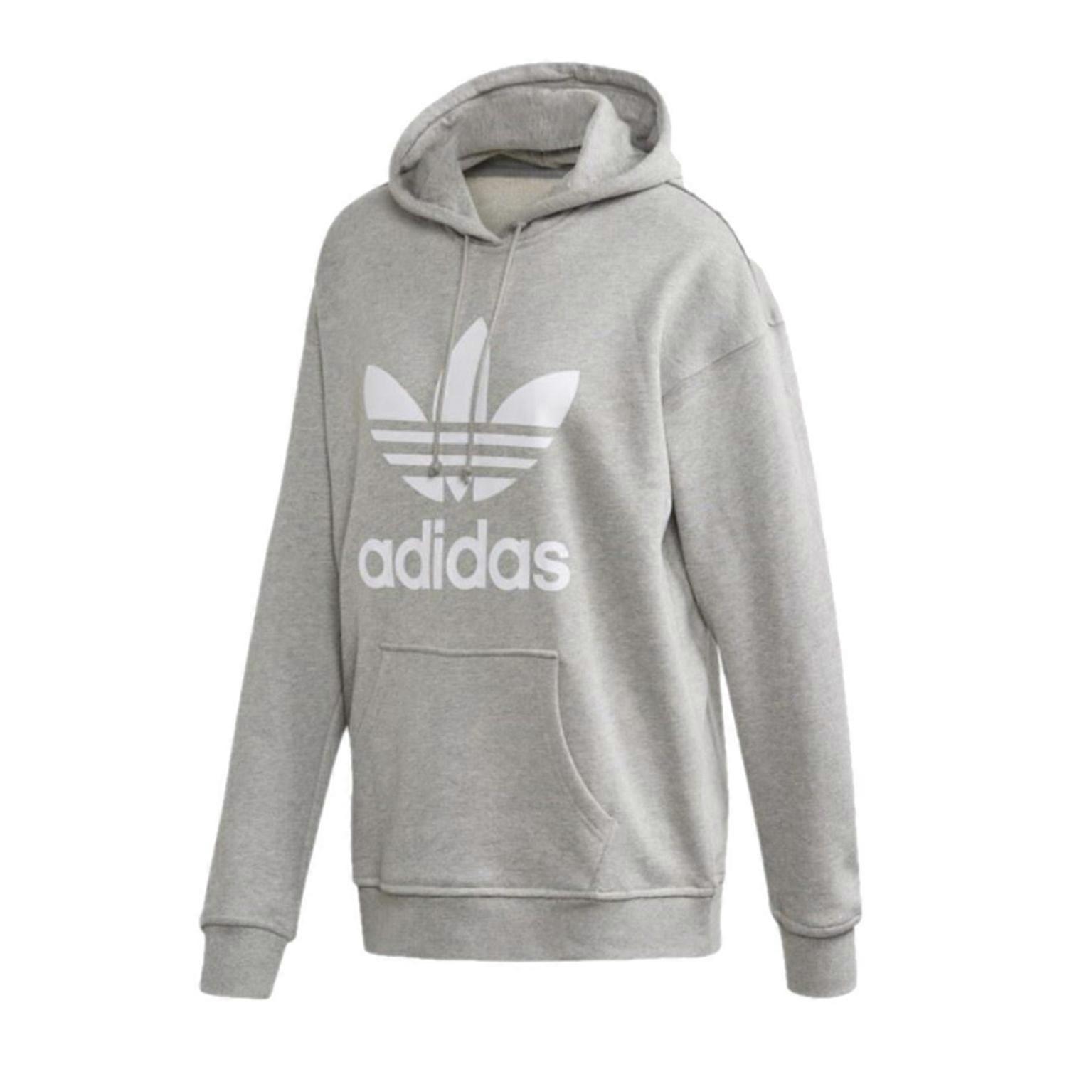 Adidas Damen/Damen Trefoil Kapuzenpullover