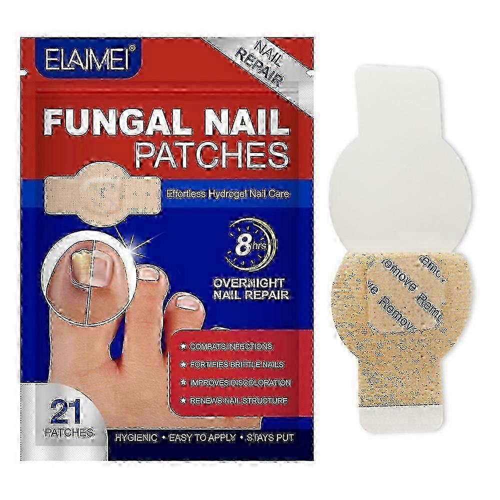 Ongle d’orteil champignon Patch Imperméable à l’eau Réparation d’ongles Ongles Incarnés Correction Autocollants 1/2/3/4/5pcs pour ongles décolorés ou endommagés