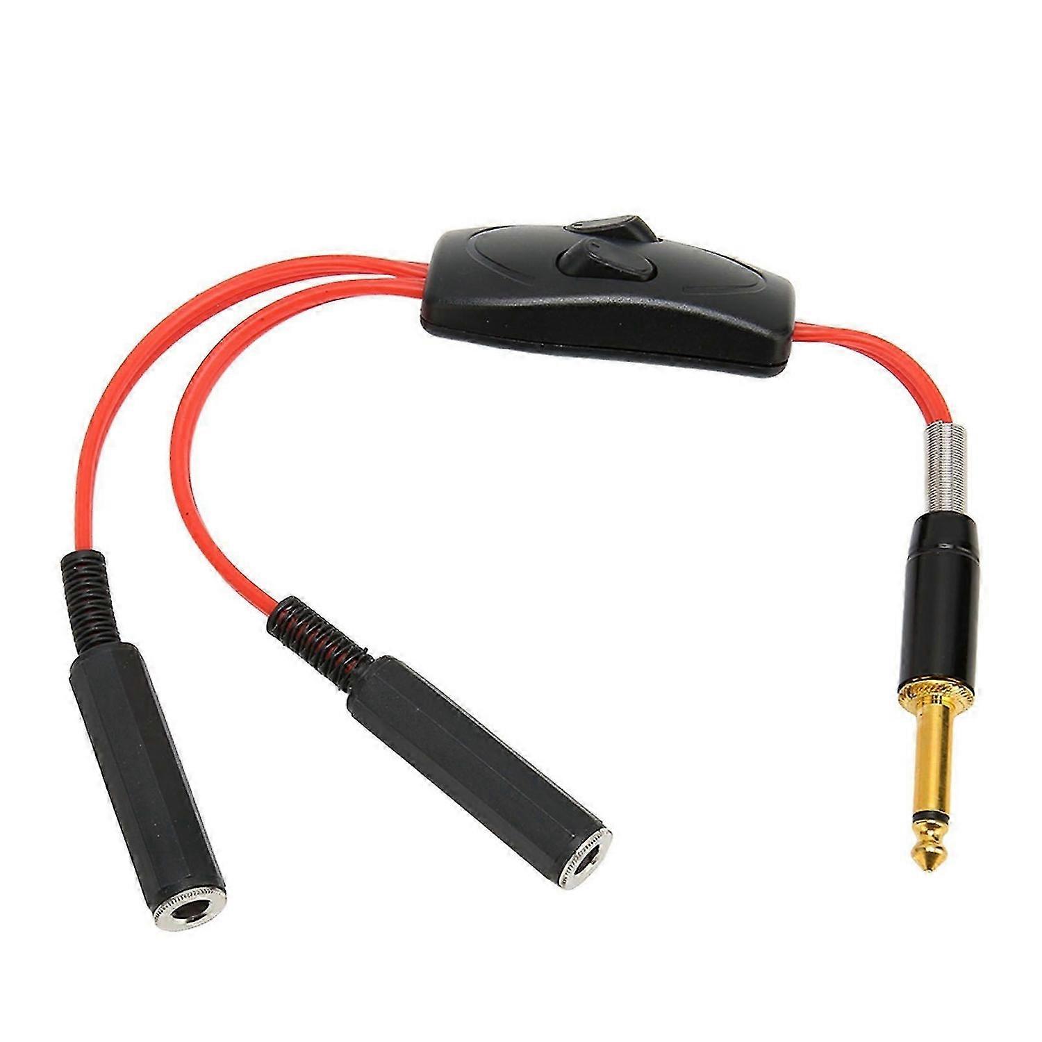 2025 Latest Model Tattoo Dual Interface Adapter 6.35mm Stable Current Professi...