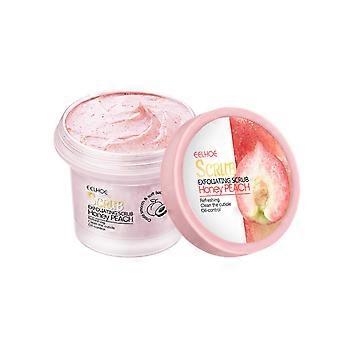 Exfoliante Corporal Espumoso con Extracto de Melocotón, Exfoliante Corporal Suave y Exfoliante Removedor de Piel Muerta para Pieles Sensibles y Ásperas